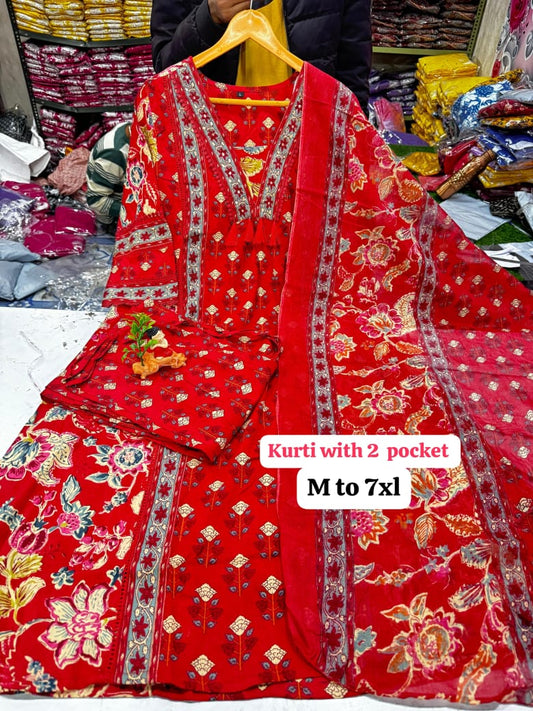 Exclusive Kurti With Pocket On Both Sides