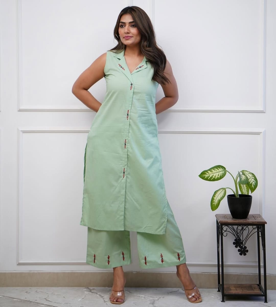 Pure Cotton Modern Kurta Set
