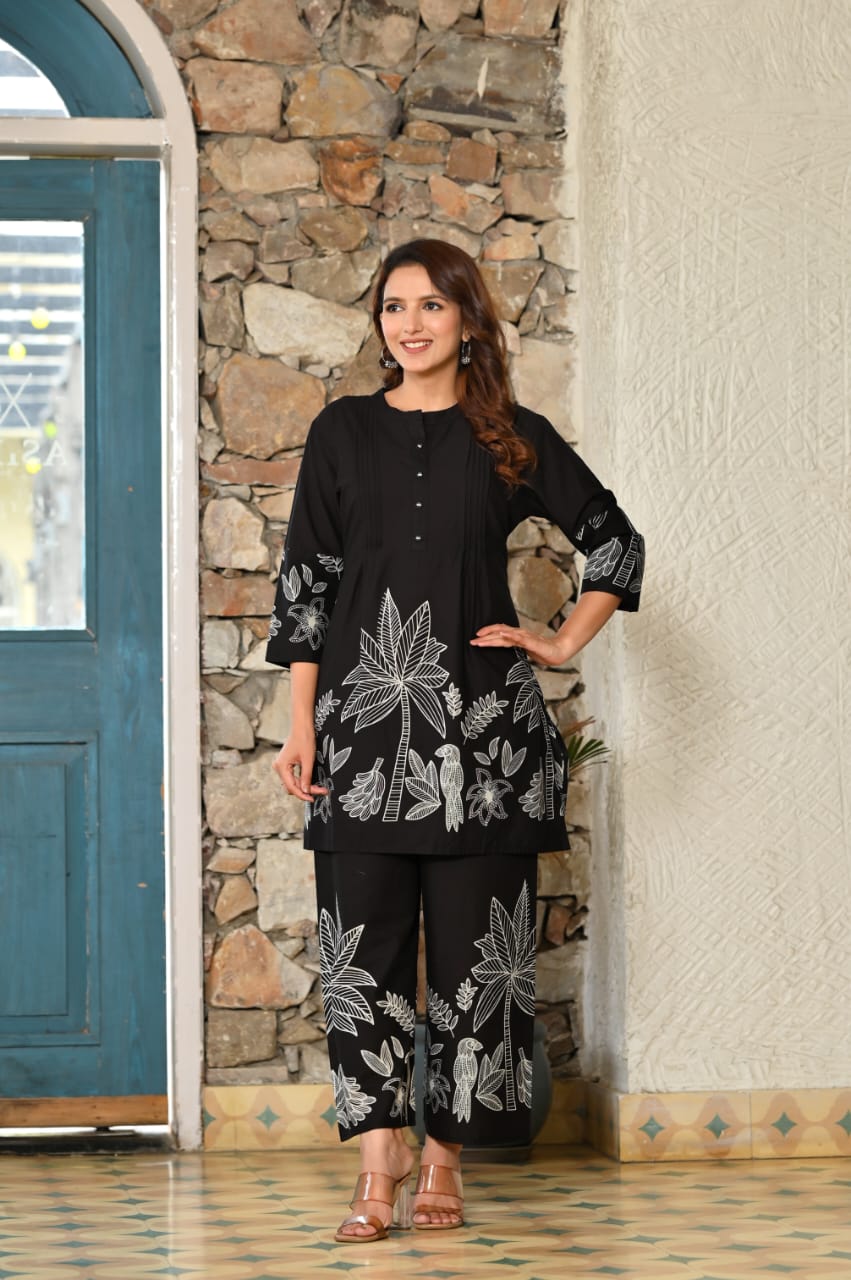 Beautiful Tree Print Co- Ord Set