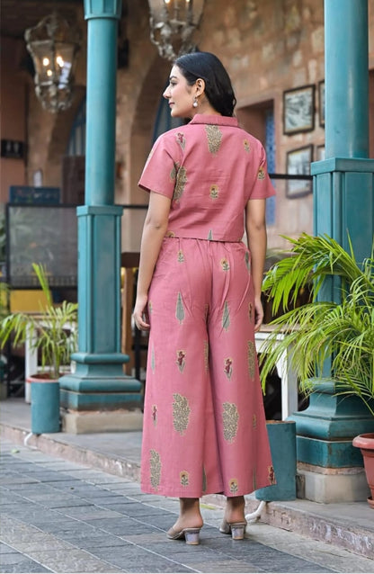 Chic Pure Cotton Printed Co-ord Set