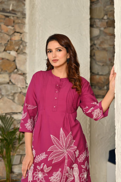 Beautiful Tree Print Co- Ord Set